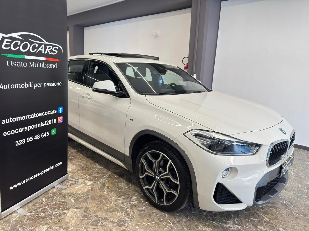 Bmw X2 sDrive18d Msport soli 60.000km + tettuccio!! 2019
