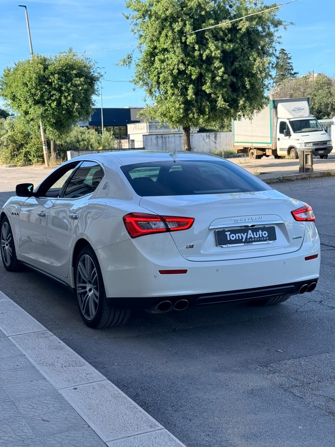 Maserati Ghibli 3.0 V6 bt S Q4 410cv auto E6 TETTO APRIBILE,TELECAMERA,PELLE CARTIER,NAVI,km certificati