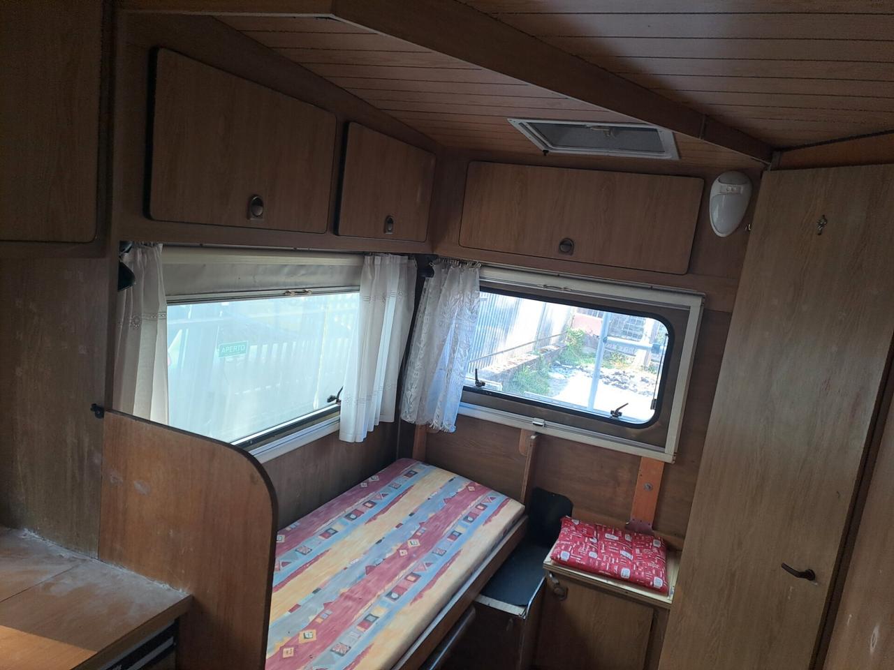 Fiat camper 2.5 diesel d'epoca 6 posti
