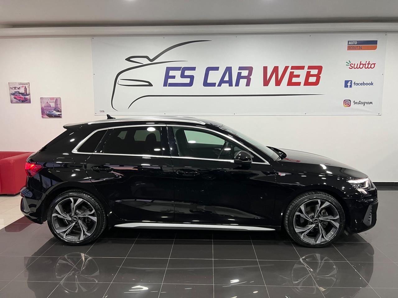 Audi A3 35 SPB 2.0 TDI STronic SLine Edition 150 cv