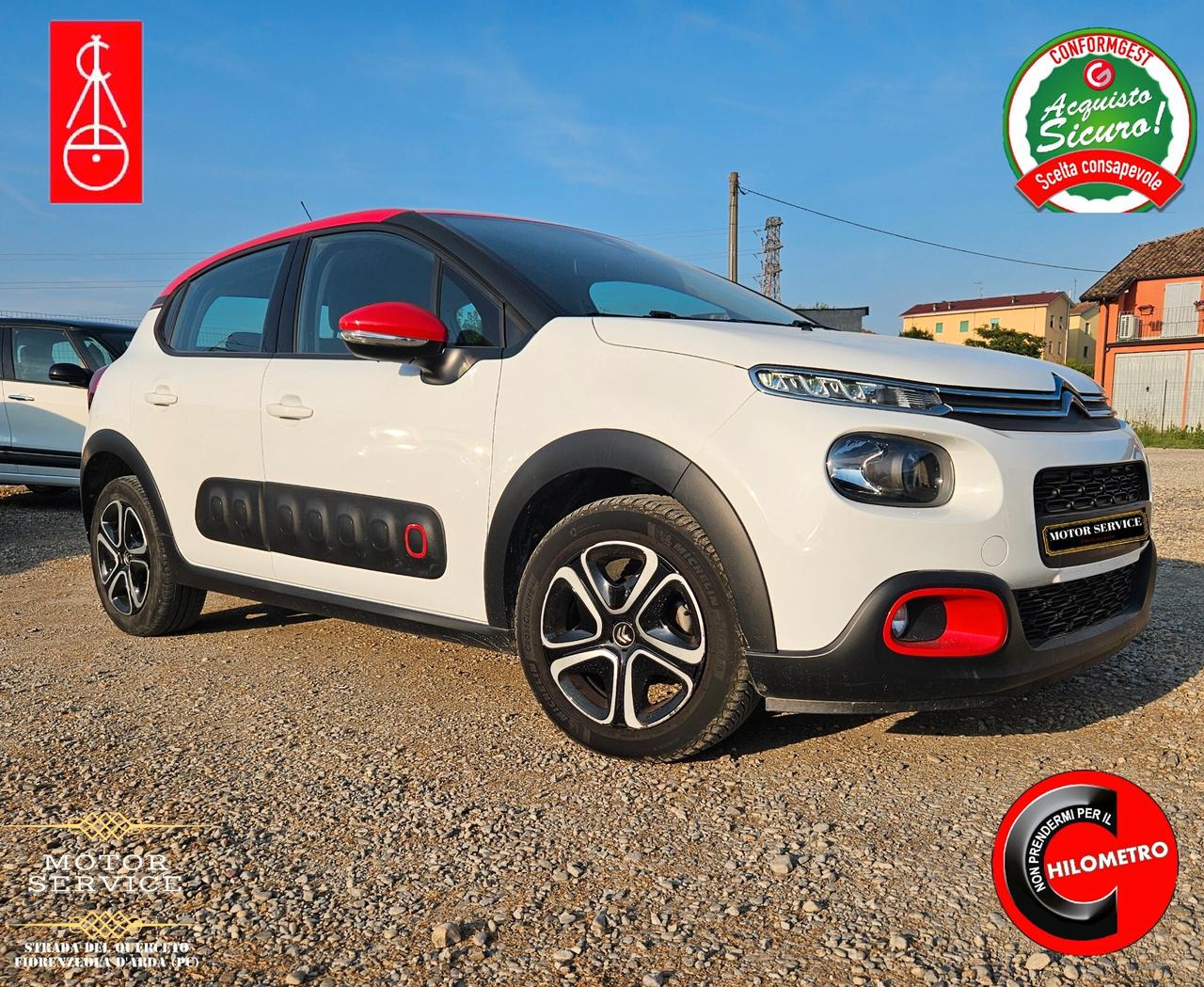 Citroen C3 1.2 benzina 82 Shine da 79€ mese