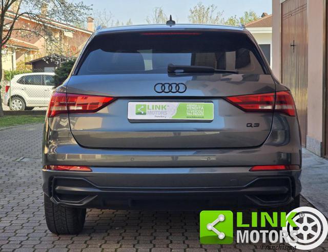 AUDI Q3 35 TFSI 150 CV S Tronic S Line Identity Black
