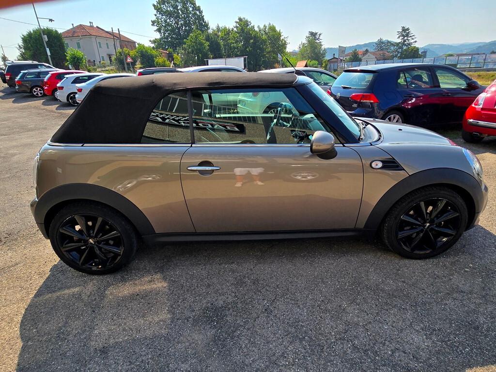 Mini COOPER CABRIO 1.6 SIDEWALK PER NEO PATENTATI