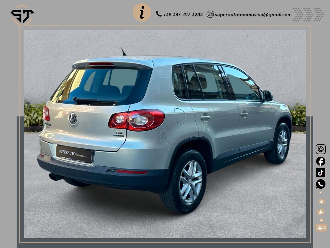 Volkswagen Tiguan 1.4 TSI Trasportabile in Italia