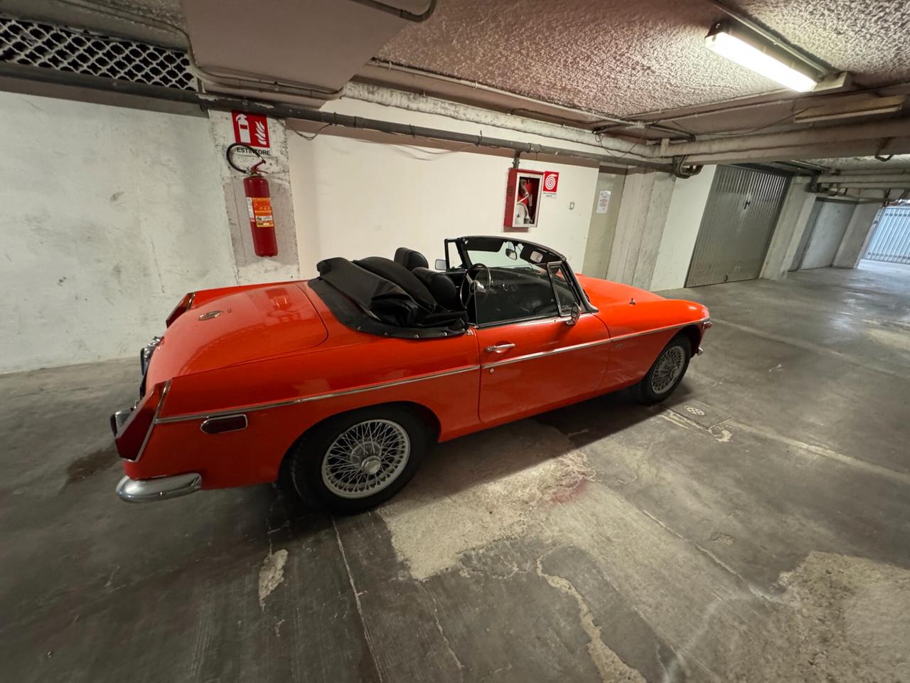 Mg MGB - 1973 versione Americana Targa Italiana . Iscritta ASI Oro
