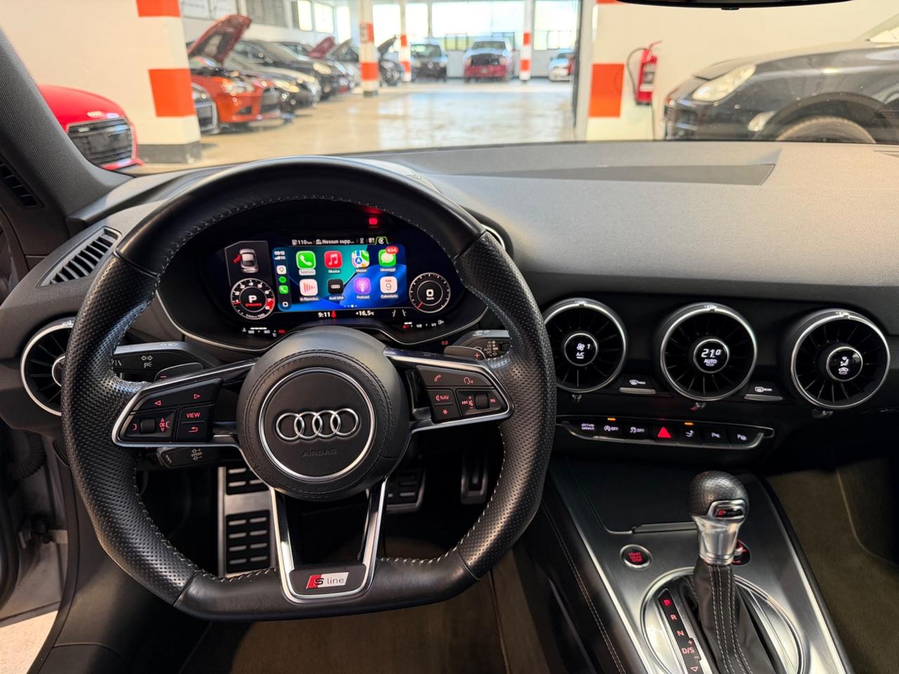Audi TT 2.0 TFSI QUATTRO S-LINE CARPLAY-TAGLIANDI CERTIFICATI