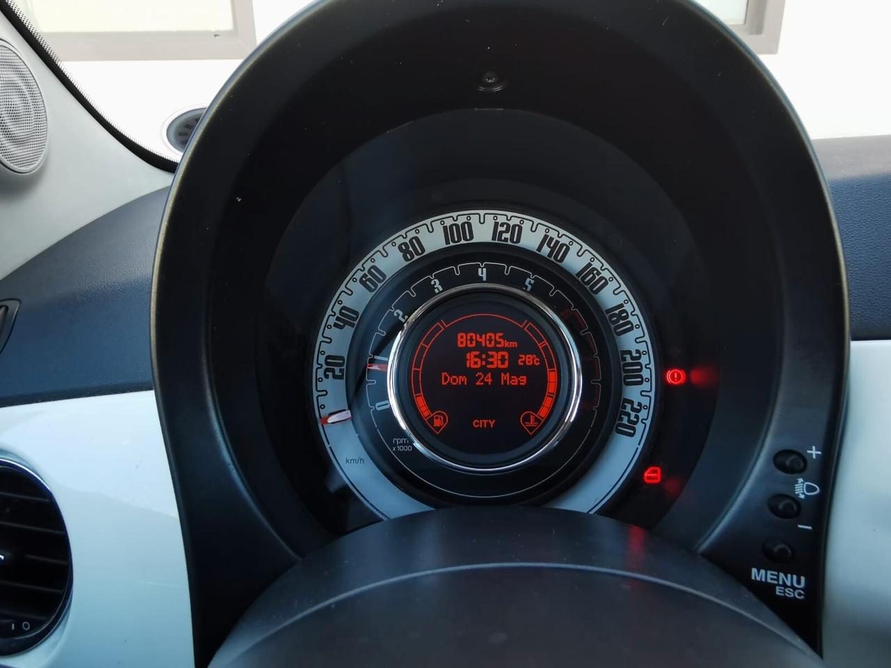 Fiat 500 1.2 Lounge solo km.80000 - 2012