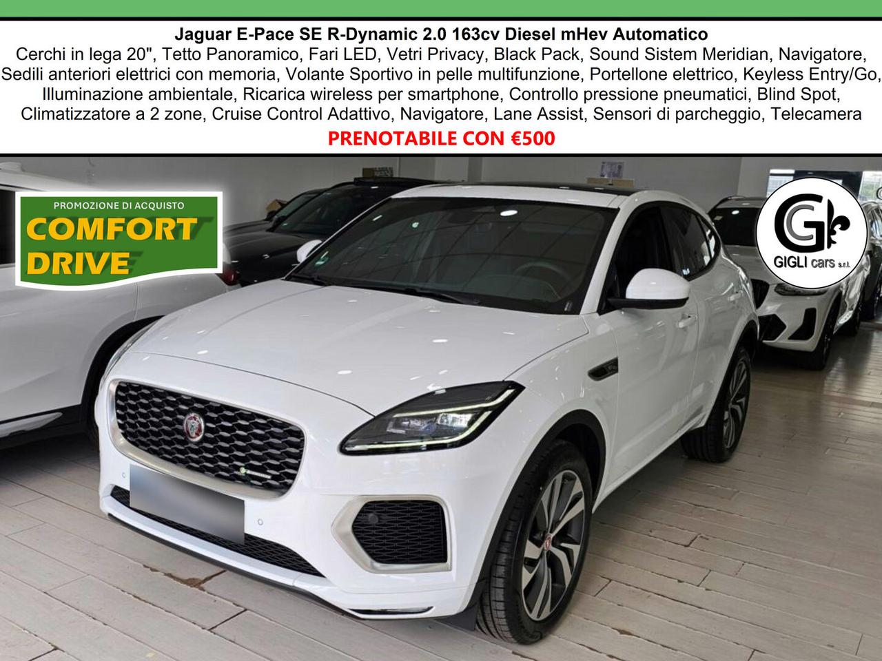 Jaguar E-Pace R-Dynamic SE Navi Camera Tetto C.20" LED