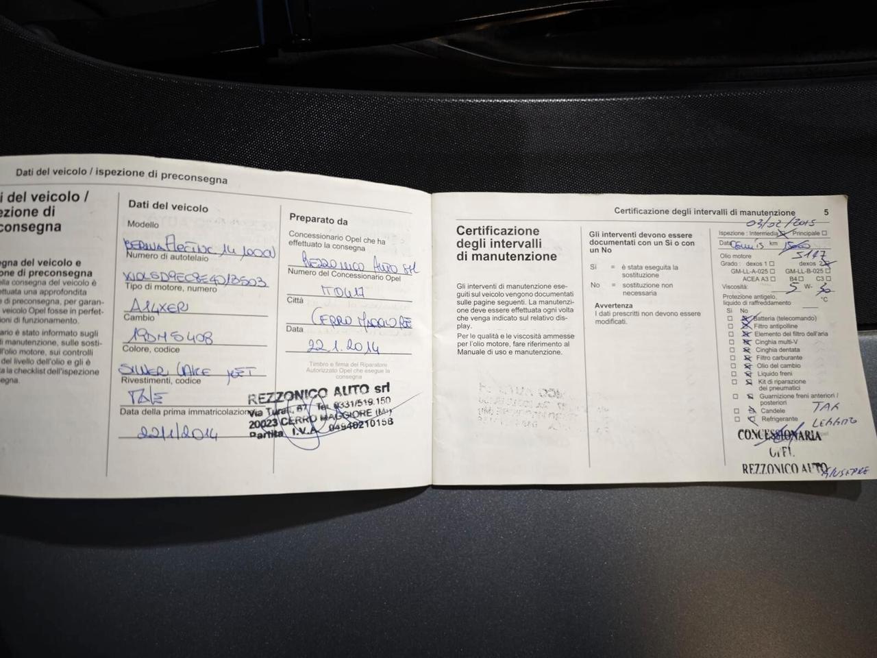 Opel Meriva Benzina+Unico proprietario + Tagliandi Certificati