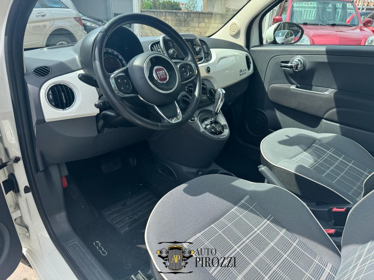 FIAT 500 1.2 BENZINA 2018 AUTOMATICA LOUNGE