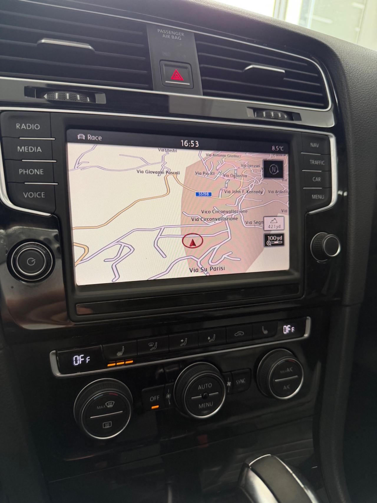 VW GOLF 7 R 2.0 DSG 5p.FULL TETTO finanziabile