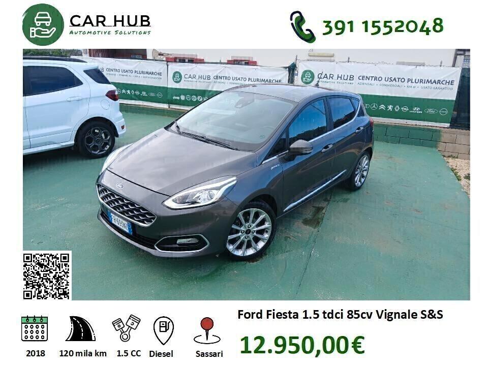 Ford Fiesta 1.5 TDCi 85cv S&S 5 porte Vignale