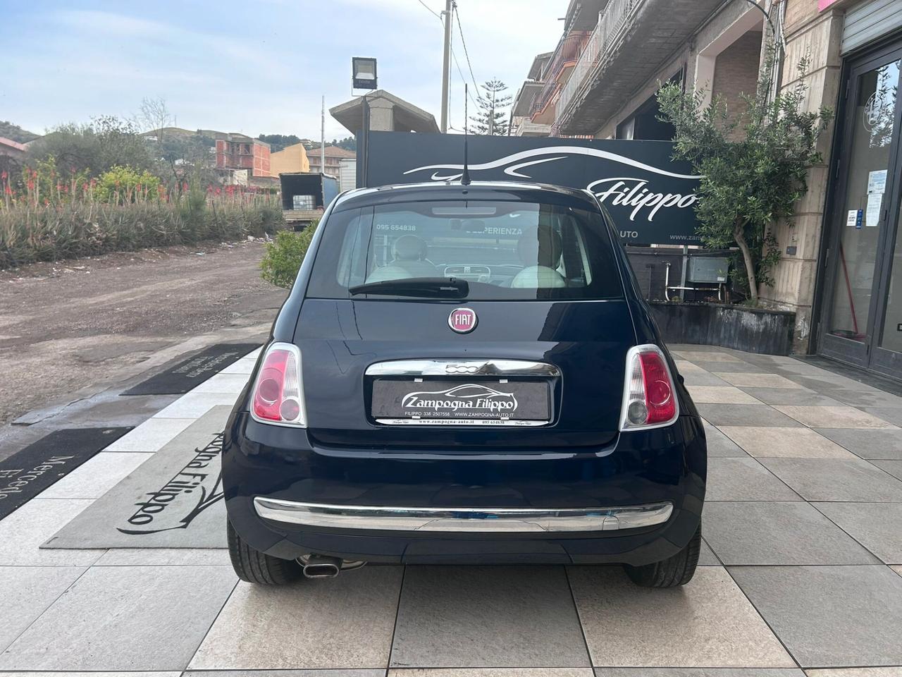 Fiat 500 1.2 Lounge TETTO KM50.000 2013