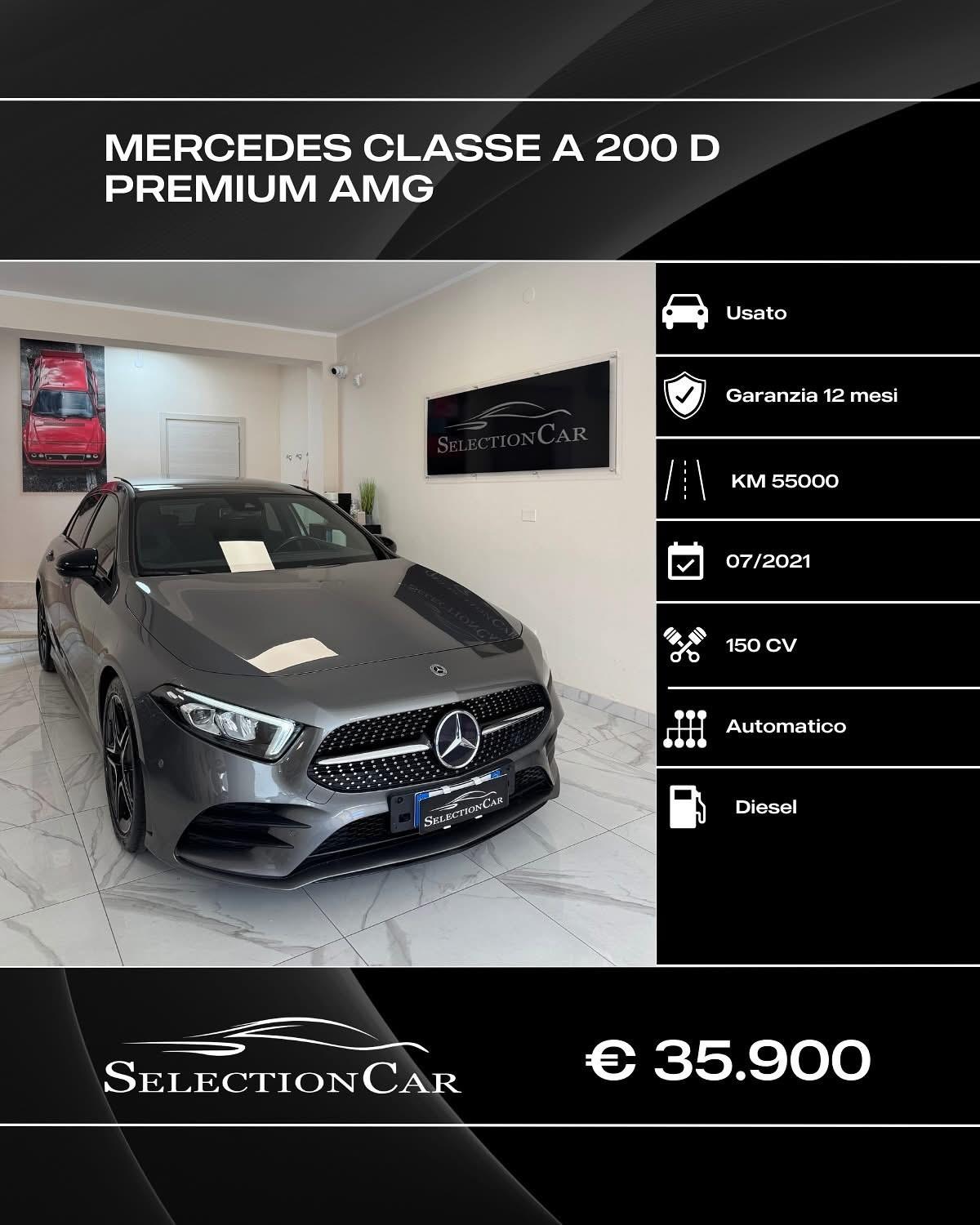 Mercedes-benz A 200 d Automatic Premium