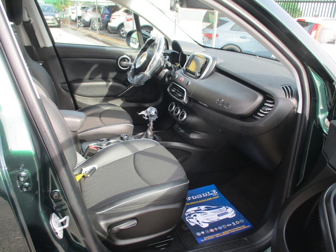 Fiat 500X 1.6 M-JET 120CV E6 **CROSS* PELLE/NAVI/PDC