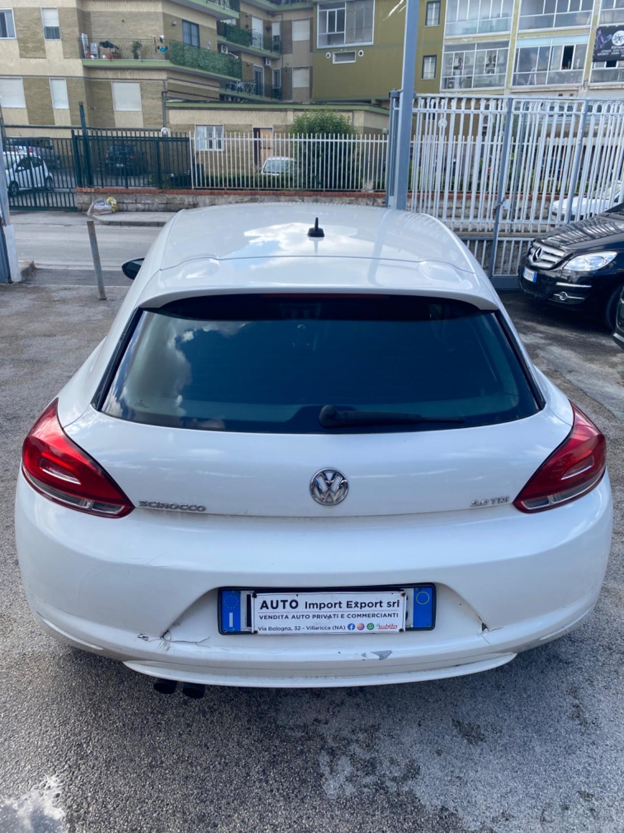 Volkswagen Scirocco TDI 2009 Full