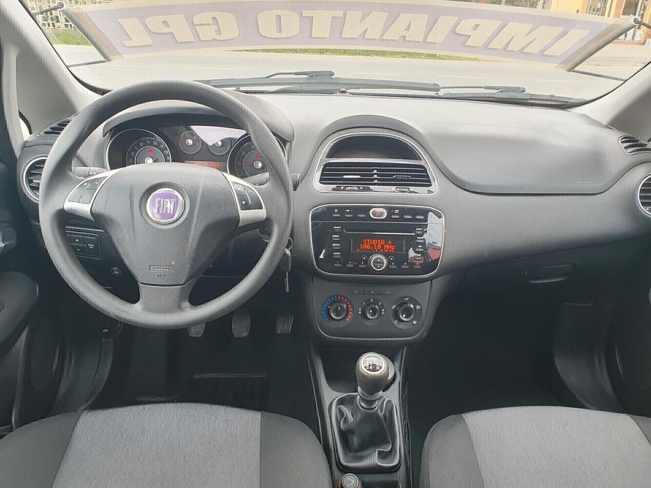 Fiat punto evo 1.2 benzina GPL Neopatent 2014