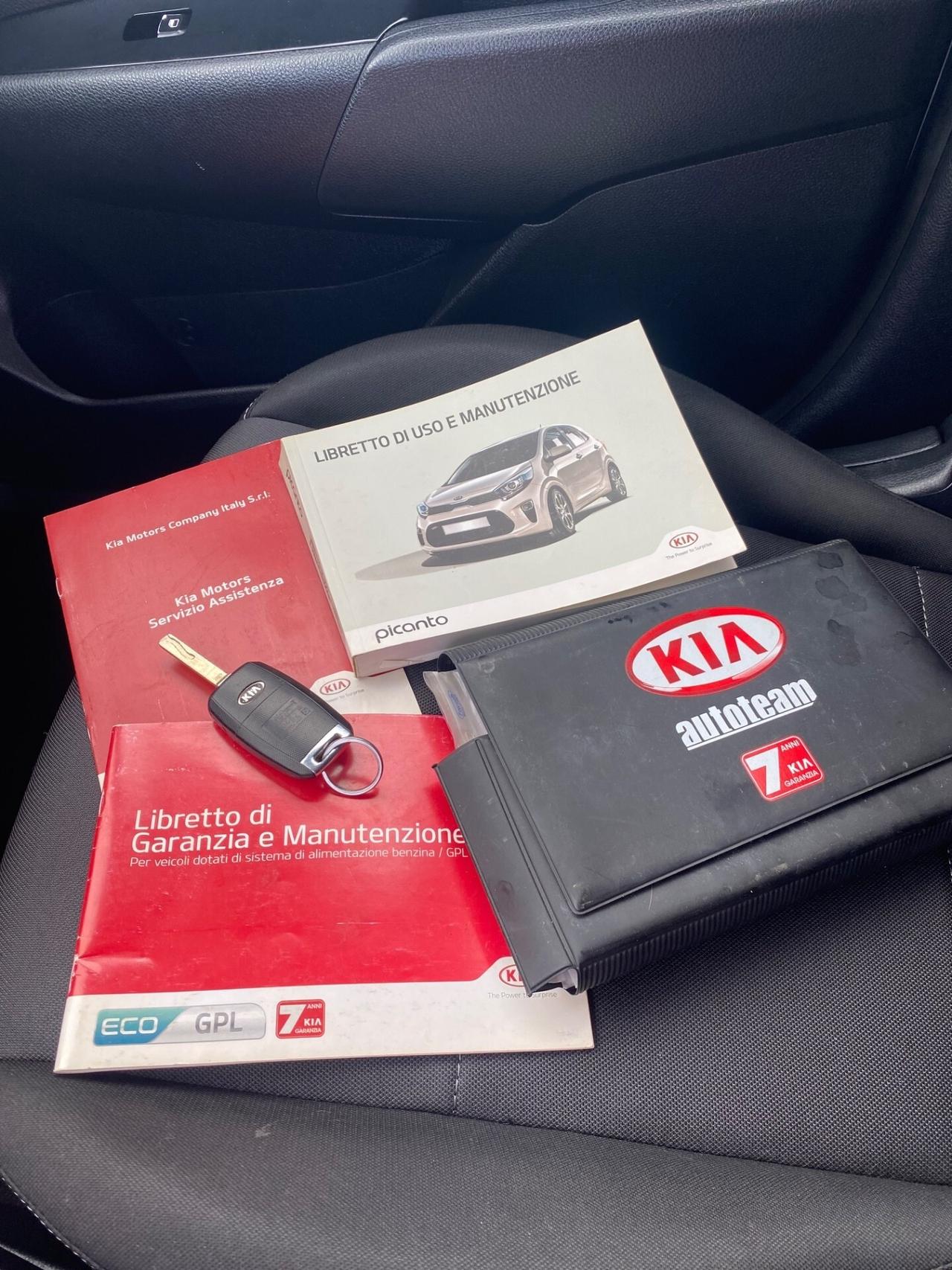 Kia Picanto 1.0 GPL 2017 TAGLIANDATA
