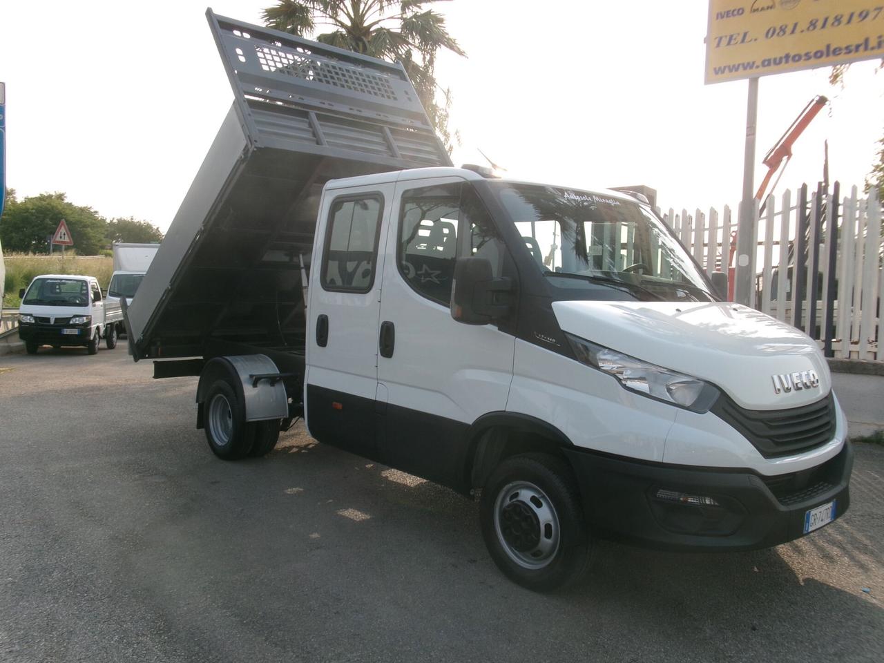 Iveco Daily 35C14 2.3 140CV DOP CAB 7 POSTI, RIBALTABILE **35000 KM**