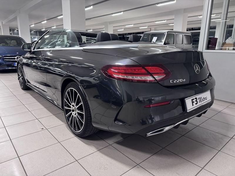 Mercedes-Benz Classe C C 220 d 4Matic Auto Cabrio Premium Plus