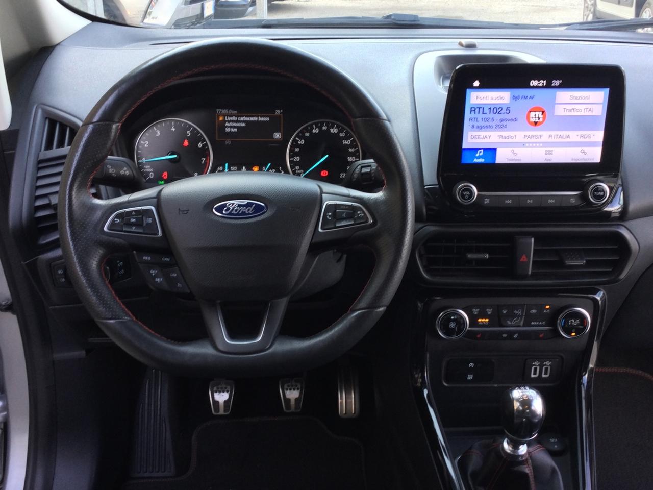 Ford EcoSport 1.0 EcoBoost 125 CV ST-Line CarPlay