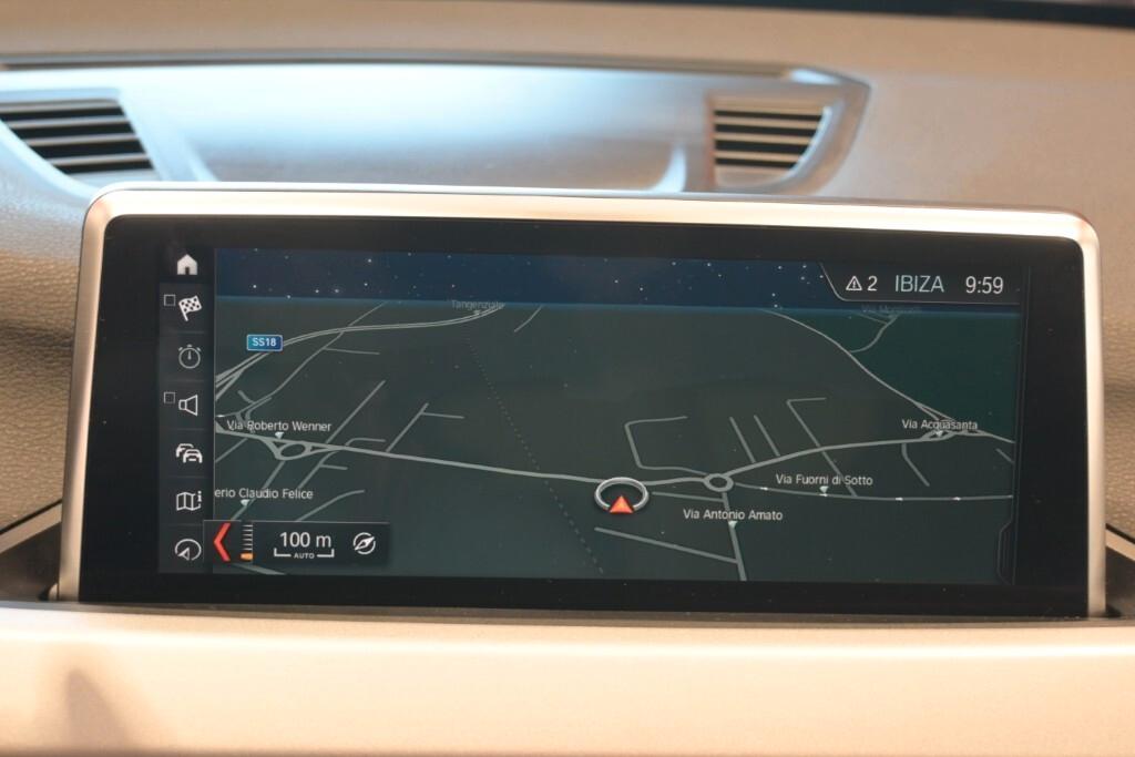 BMW X1 16D 115CV 6M. S-DRIVE BUSINESS ADVANTAGE ( CRUISE - NAVI - PARK ASSISTANT - CERCHI 17 )