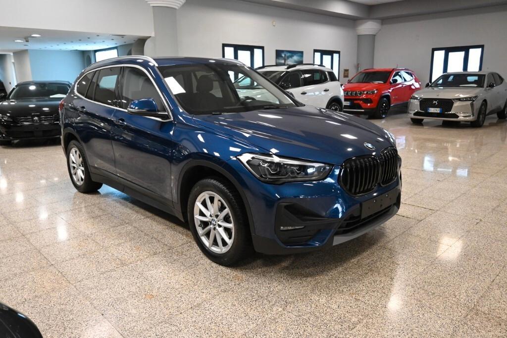 BMW X1 16D 115CV 6M. S-DRIVE BUSINESS ADVANTAGE ( FARI LED - CRUISE - NAVI - PARK ASSISTANT - TELECAMERA POST. )