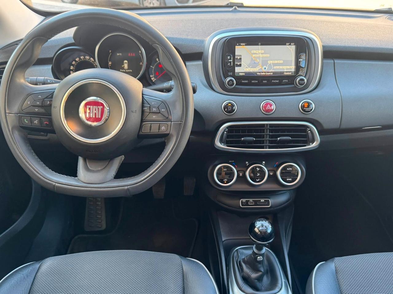 FIAT 500X 1.6 MJ 120 CV. TETTO+NAVI+RETROCAMERA+BIXENO