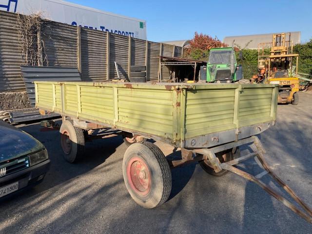 Rimorchio agricolo SCALVENZI 400 cm x 200 cm con docuementi