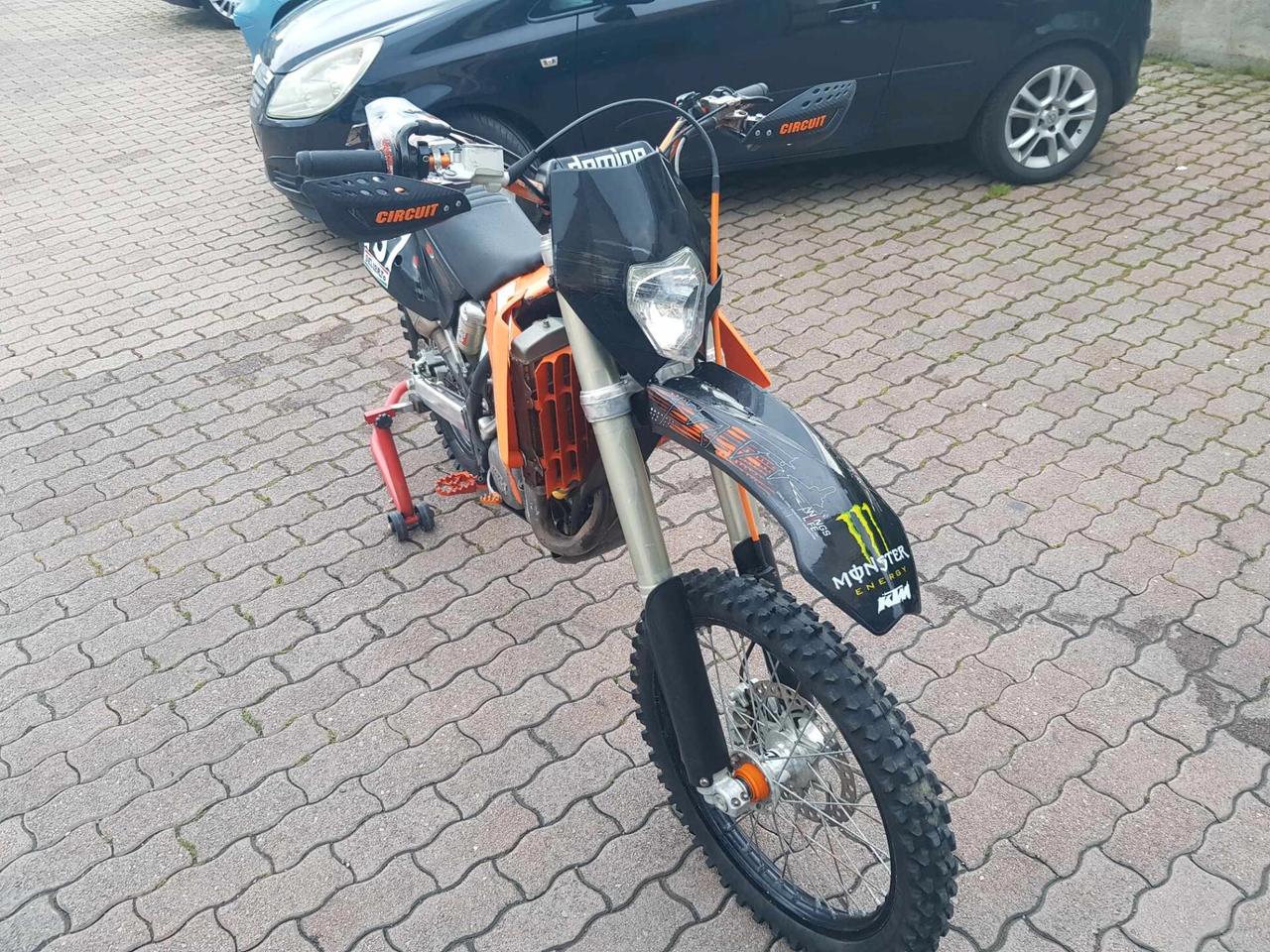 Ktm 450 EXC enduro targato