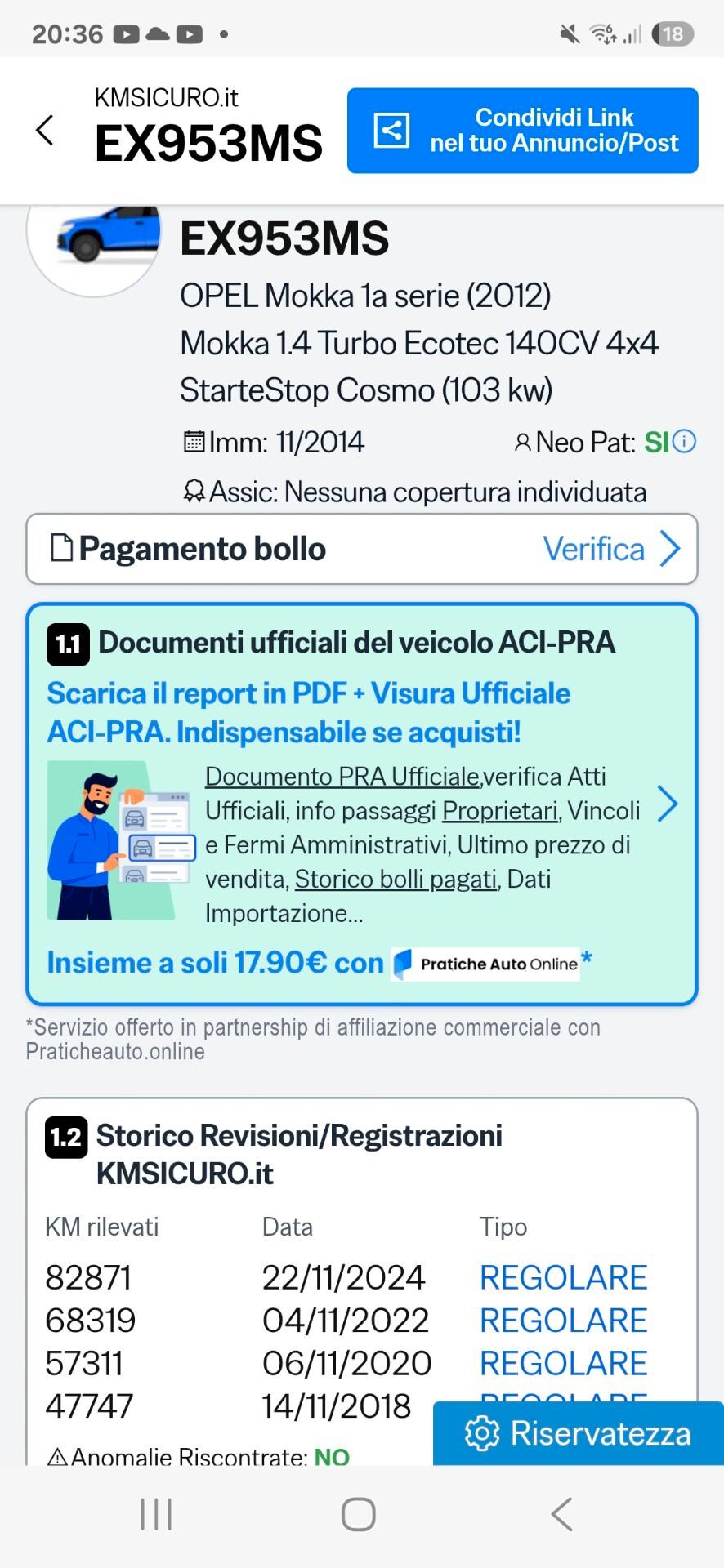 Opel Mokka 1.4 Turbo Ecotec 140CV 4x4 Start&Stop Cosmo