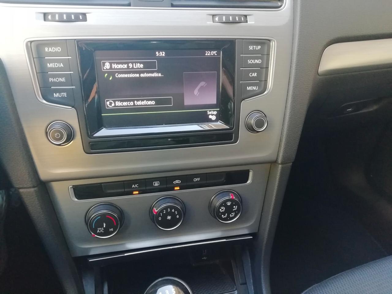 Volkswagen Golf 1.4 TGI 5p. Comfortline BlueMotion "UNICO PROPRIETARIO"
