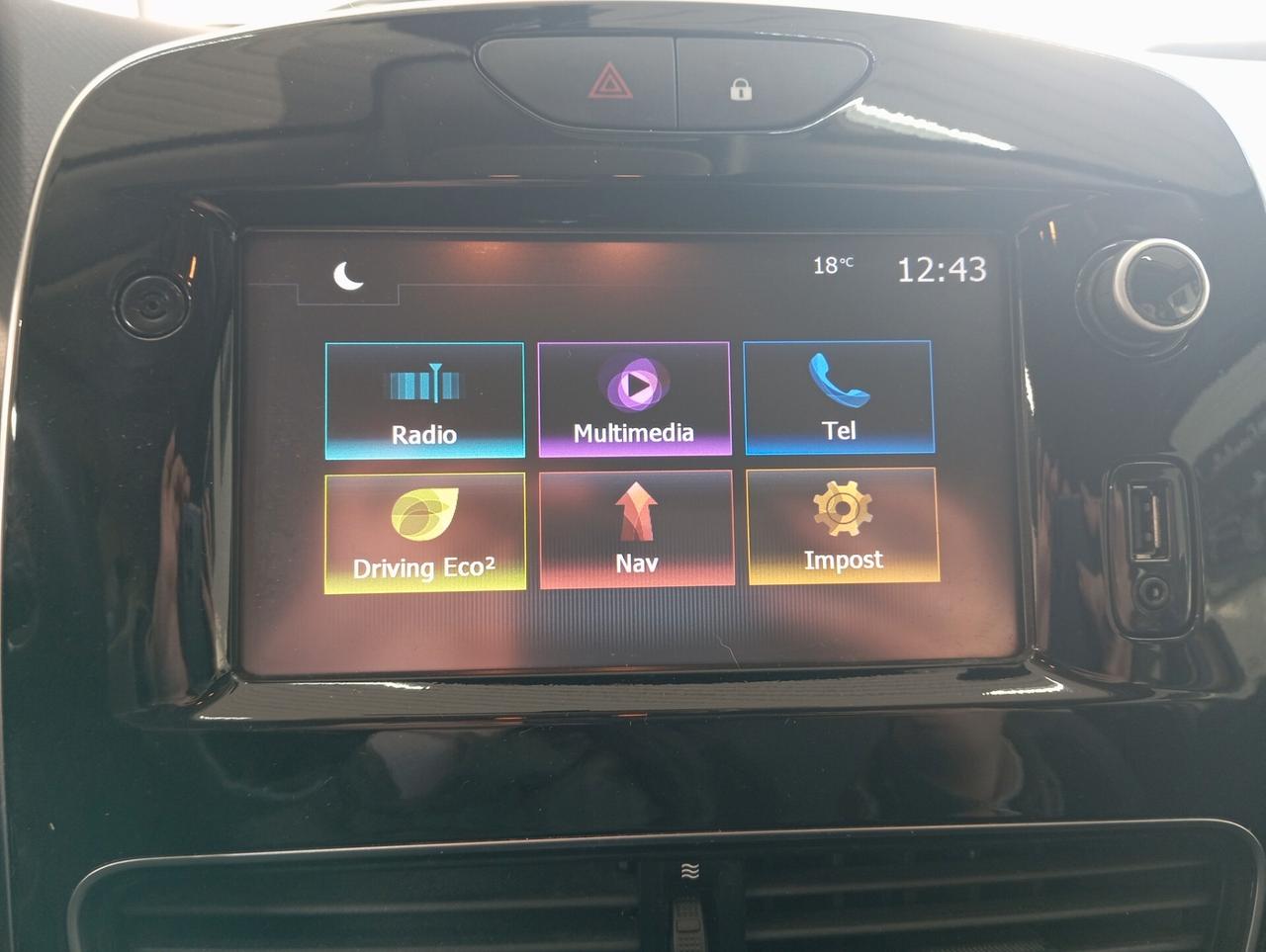 Renault Clio 1.2 benzina 2018 CON GARANZIA