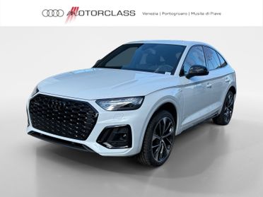 Audi Q5 sportback 40 2.0 tdi mhev 12v identity black quattro s tronic