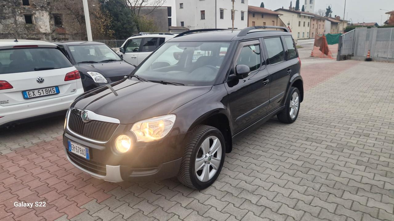 Skoda Yeti 2.0 TDI CR 110CV perfetta E garantita 12M