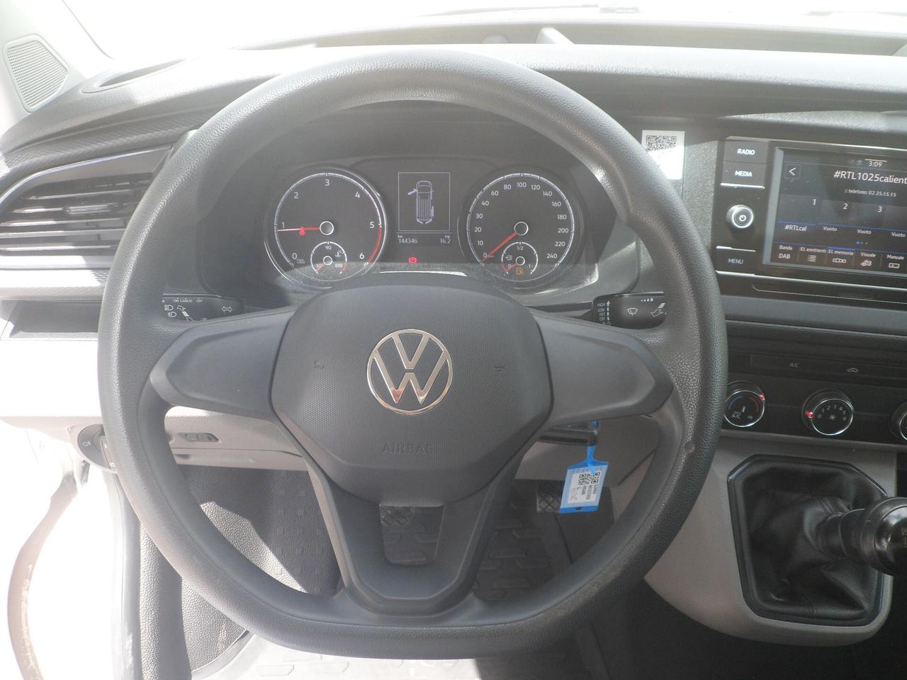 Volkswagen transporter furgone maxi tetto alto