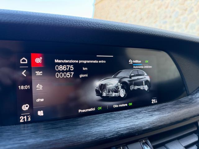 ALFA ROMEO Stelvio 160CV+RETROCAMERA+2PDC+PACK BLACK