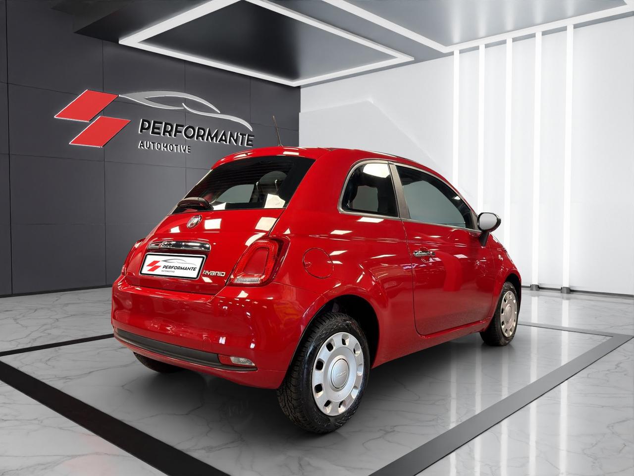 Fiat 500 1.0 hybrid (Red) 70cv