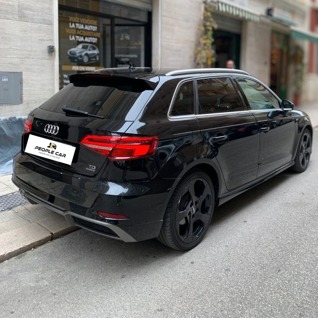 Audi A3 SPB 2.0 TDI 184 CV S tronic quattro
