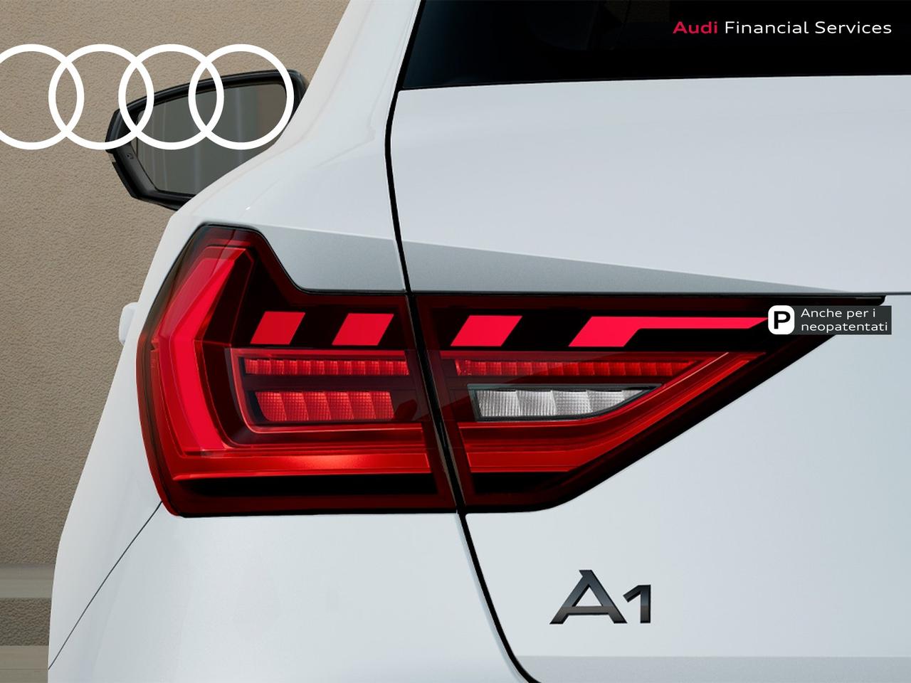 Audi A1 sportback 35 1.5 tfsi identity black s-tronic