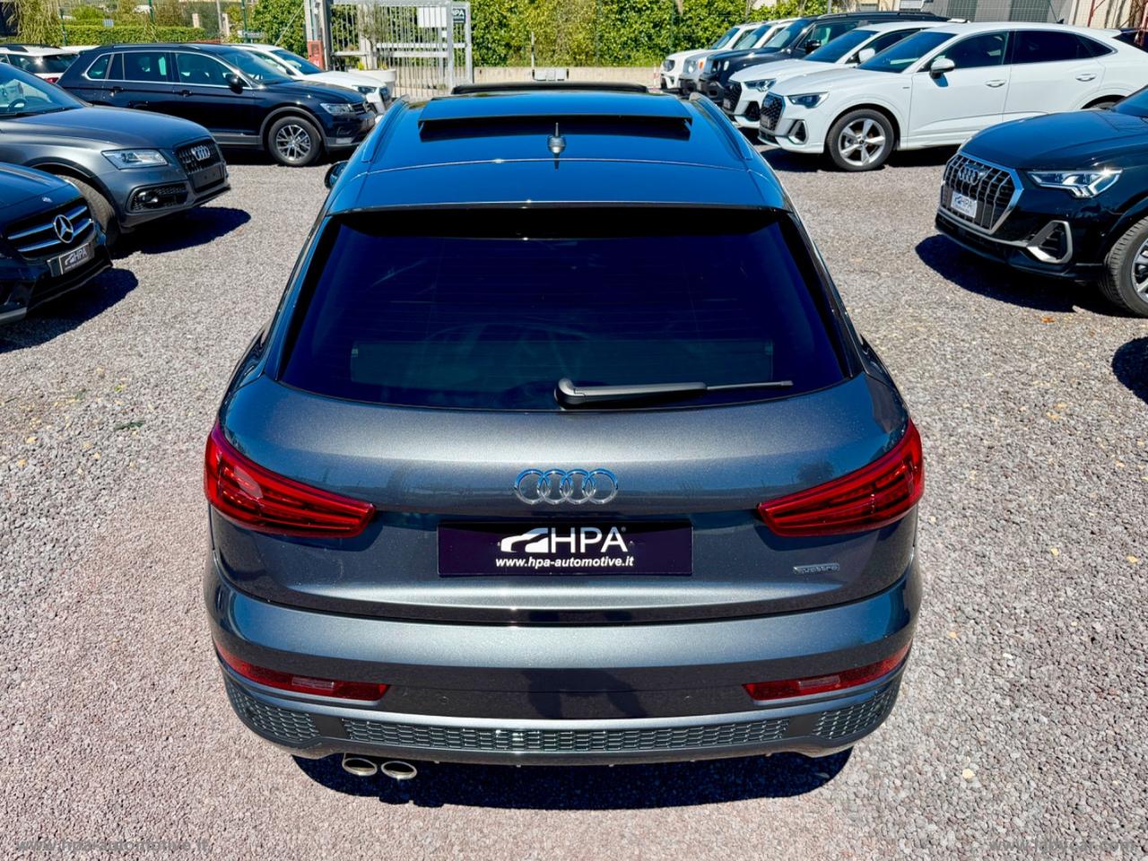 AUDI Q3 2.0TDI 184CV quattro S-LINE TETTO NAVI LED QUATTRO