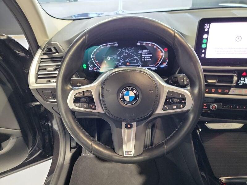 BMW X3 xDrive 20d 190cv Automatica MH48V con Gancio Traino