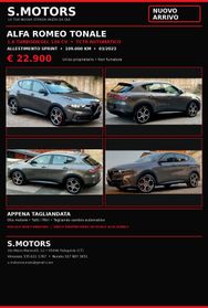 Alfa Romeo Tonale 1.6 Diesel 130Cv TCT6 Sprint-2023