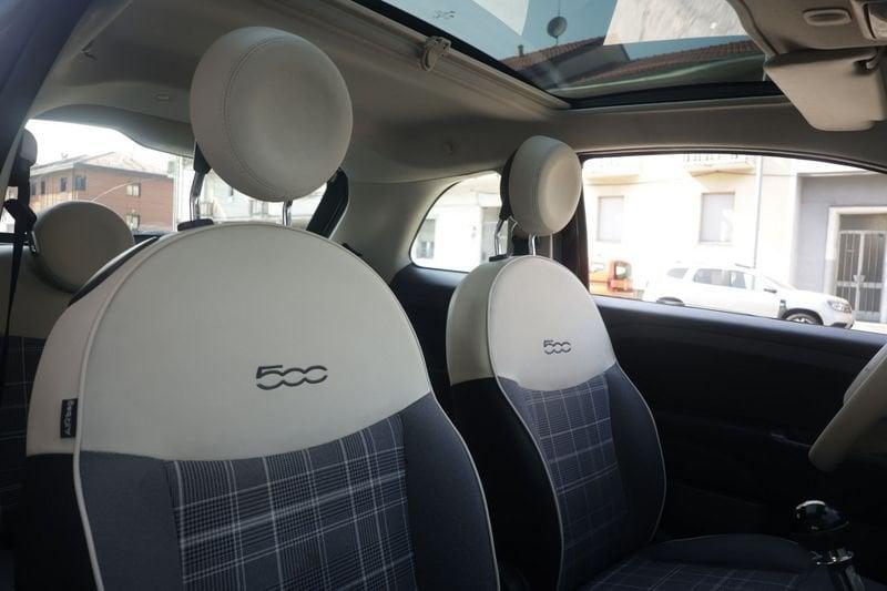 FIAT 500 1.2 69cv Lounge Tetto Panoramico Unicoproprietario