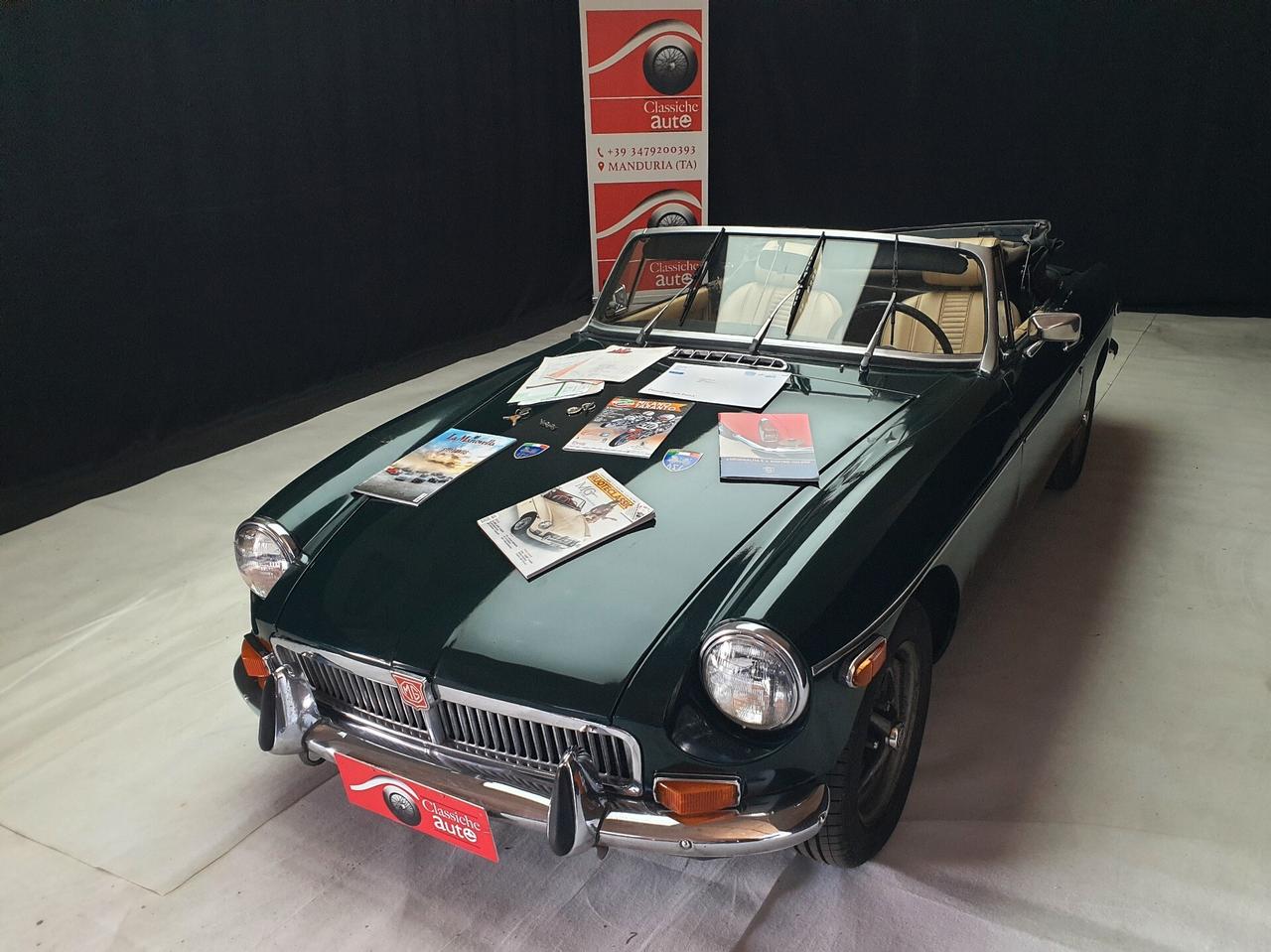 Mg MGB Roadster 1.8cc certif. ASI con CRS