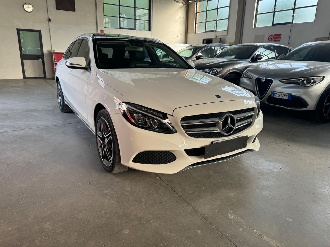 Mercedes-benz C 220 d S.W. 4Matic Auto GANCIO TETTO
