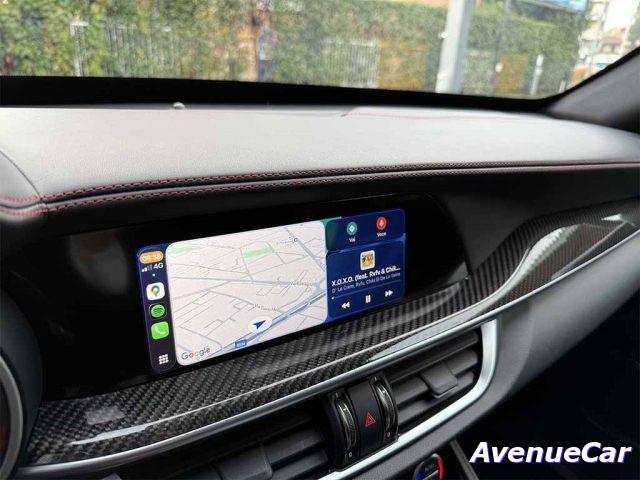 ALFA ROMEO Stelvio Veloce Ti Q4 TELECAMERA CERCHI 21 CARBONIO IVA ESP