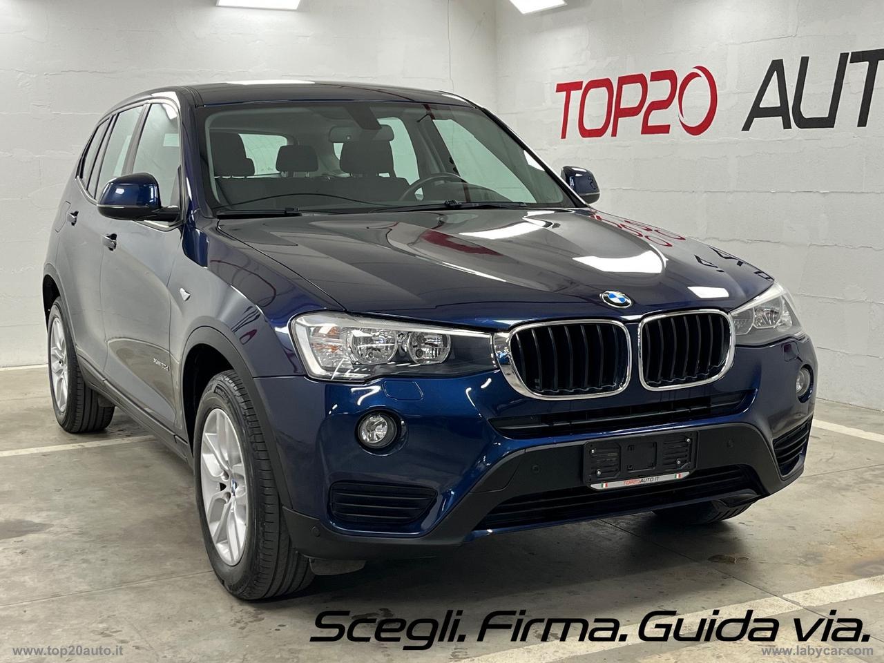 BMW X3 XDrive 20D | MANUALE