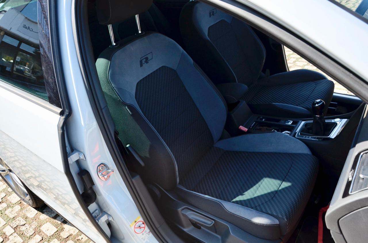 VOLKSWAGEN GOLF 5p 1.6 TDI R-LINE 115cv MANUALE, UNICOPROPRIETARIO, EURO 6B, UFF ITALIANA, FULL LED, APPLE ANDROID, PERMUTE