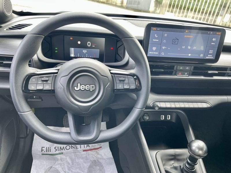 Jeep Avenger 1.2 turbo Longitude fwd 100cv - KM0